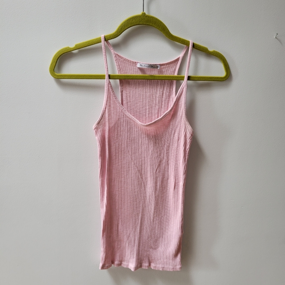 Baby Pink Michael Stars Charlene Cami